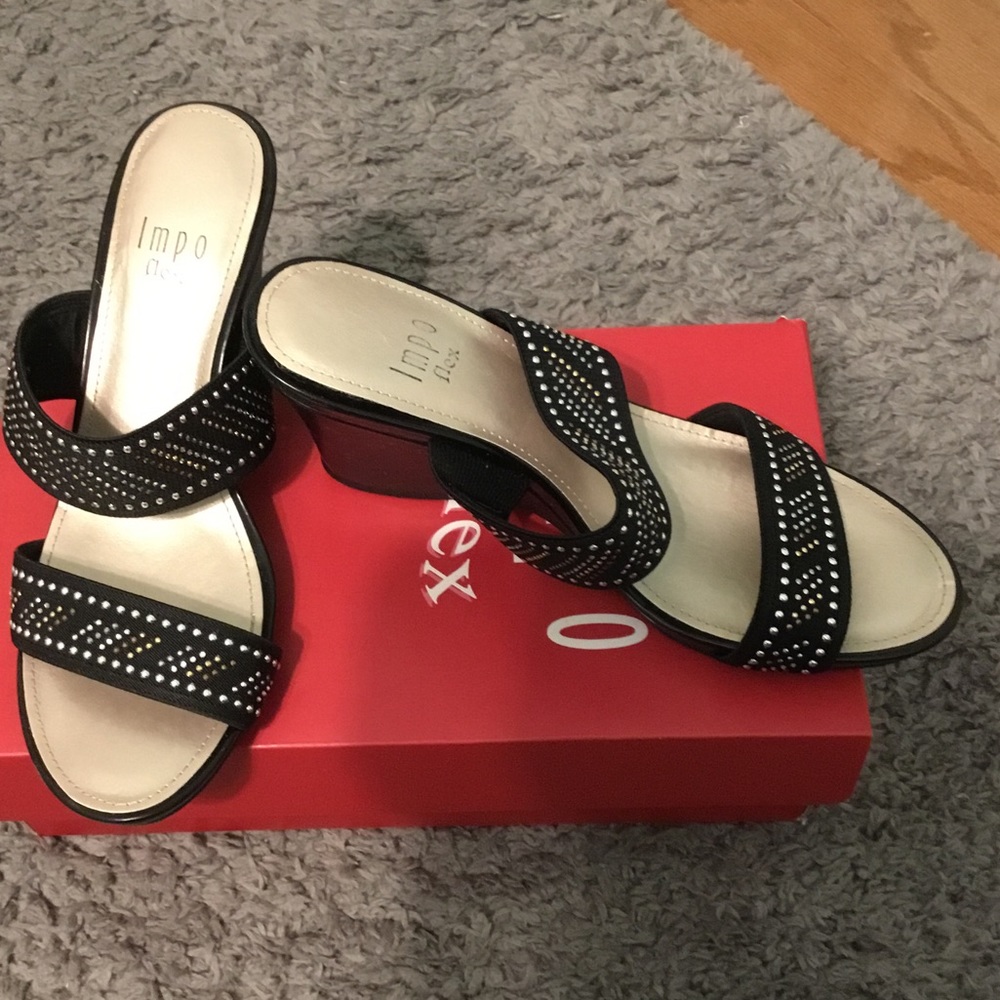 IMPO FLEX wedge sandals, new with box!
